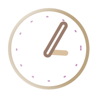Mini Icon Uhr