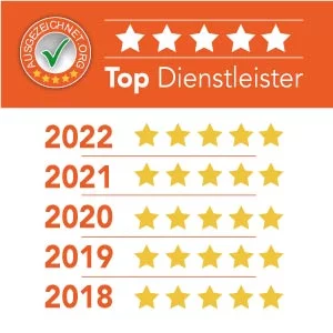 Top Dienstleister Badge