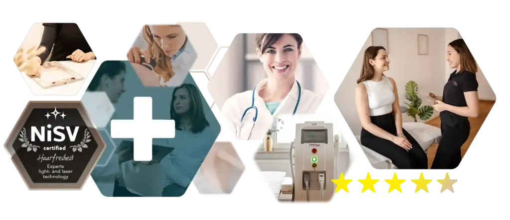 NiSV und medizinische Expertise sowie Behandlugnserfahrung bei Haarfreiheit Darmstadt